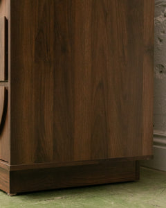 Brutalist Modern Armoire