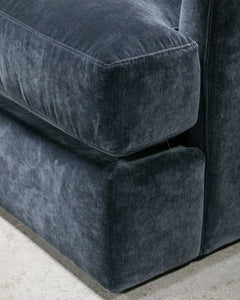 Michonne Sectional Sofa in Amici Indigo