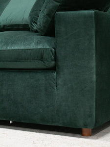 Adler Sectional in Green