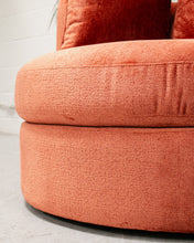 Load image into Gallery viewer, Bianca Swivel Chair in Rust
