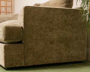 Michonne Sofa in Bianca Moss