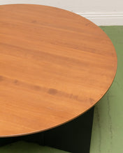 Load image into Gallery viewer, Round Walnut Table with Sculptural Base
