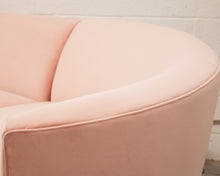 Load image into Gallery viewer, Aria 3 Piece Curved Sofa in Royale Blush
