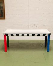 Load image into Gallery viewer, Striped Sculptural Dining Table
