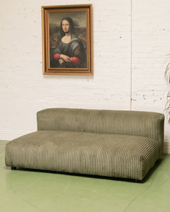 Bailey Sofa in Green Corduroy