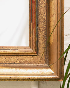 Gold Framed Vintage Mirror