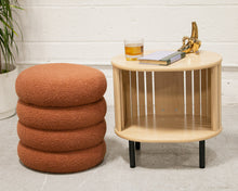 Load image into Gallery viewer, Rita Rust Brown Stool
