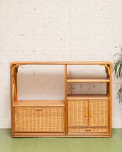 Load image into Gallery viewer, Bamboo Vintage Shelf Etagere
