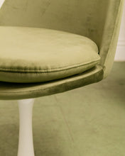 Load image into Gallery viewer, Olive Green Daisy Chair with White Base
