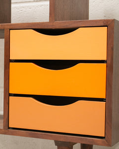 Shelly Color Block Bookcase