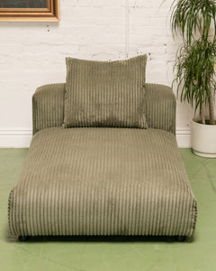 Bailey Day Bed in Green Corduroy