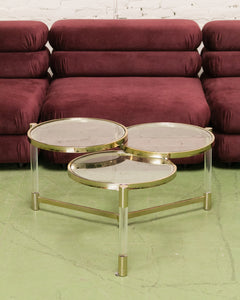 Multi Circle Gold Table