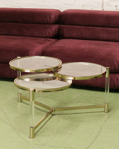 Multi Circle Gold Table