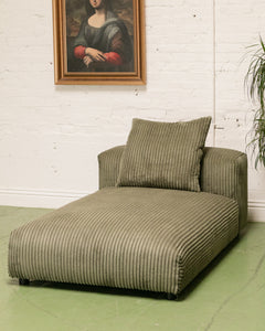 Bailey Day Bed in Green Corduroy