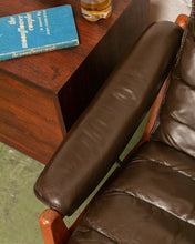 Load image into Gallery viewer, Lied Mobler Leather Reclining Lounge Chair and Ottoman
