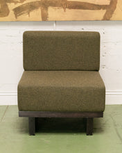 Load image into Gallery viewer, Olive Green Lounge Chair
