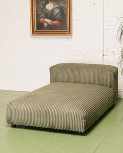 Bailey Day Bed in Green Corduroy