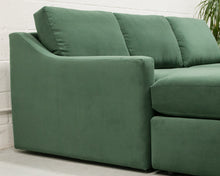 Load image into Gallery viewer, Hauser Sectional Sofa in Bella Hunter Green
