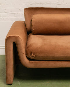 Marcos Sofa in Chocolate Brown