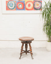 Load image into Gallery viewer, Spindle Stool Antique Chair
