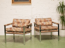 Load image into Gallery viewer, Milo Baughman Style Chrome Lounge Chair, Sold Separately
