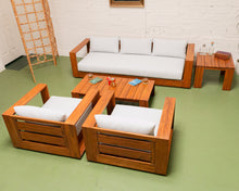 Load image into Gallery viewer, Modern 5 Piece Outdoor Lounge Set
