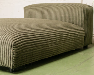 Bailey Day Bed in Green Corduroy