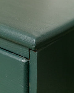 Forest Dark Green Highboy Chest of Drawers