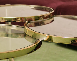 Multi Circle Gold Table