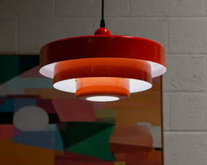 Orange Diner Hanging Pendant