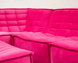 Fuchsia Juno 6 Piece Sofa