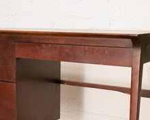 Load image into Gallery viewer, Leather Top Drexel Desk
