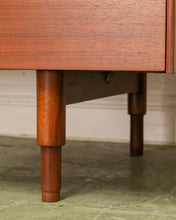 Load image into Gallery viewer, Walnut Restored Executive Mid Century Desk
