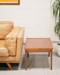 Walnut Mid Century Side Table