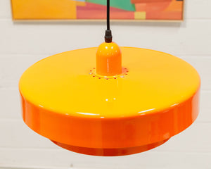 Orange Diner Hanging Pendant