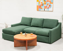 Load image into Gallery viewer, Hauser Sectional Sofa in Bella Hunter Green
