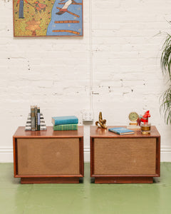 Vintage Speaker Nightstands