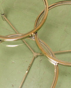 Multi Circle Gold Table