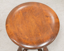 Load image into Gallery viewer, Spindle Stool Antique Chair
