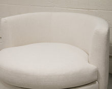 Load image into Gallery viewer, Bianca Swivel Chair in Zues Pearl
