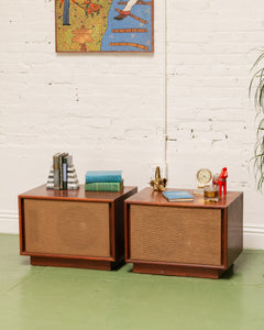 Vintage Speaker Nightstands