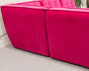 Fuchsia Juno 6 Piece Sofa