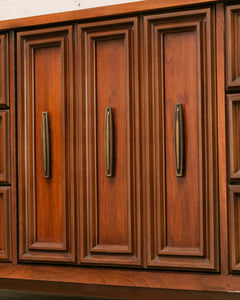 Walnut Mid Century Dresser