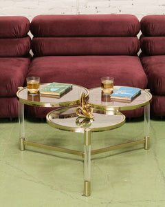 Multi Circle Gold Table