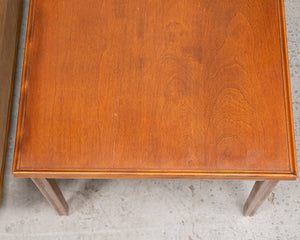 Walnut Mid Century Side Table