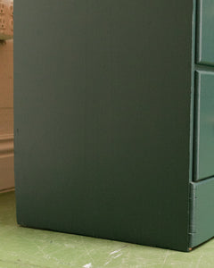 Forest Dark Green Highboy Chest of Drawers