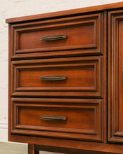 Load image into Gallery viewer, Walnut Mid Century Dresser
