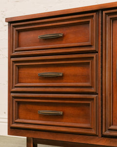 Walnut Mid Century Dresser