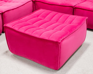 Fuchsia Juno 6 Piece Sofa