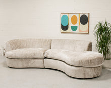 Load image into Gallery viewer, Madeline Sofa in Continuum  Blur
